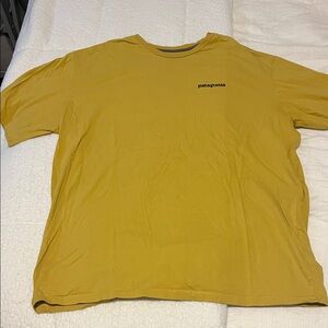 Patagonia Men's Yellow Short Sleeve Tee